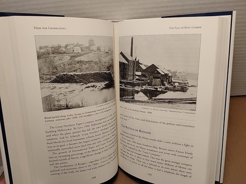 Here for Generations : A Maine Bank & Its City by Dean Lunt 2018 Hardcover w/ DJ - Picture 5 of 9