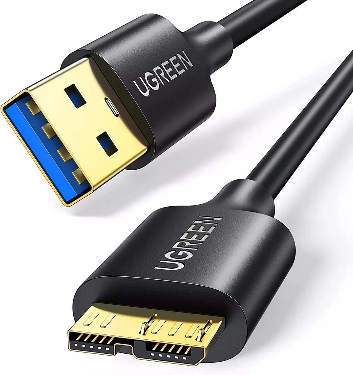 UGREEN Hard Drive Cable, USB 3.0 Type A to Micro USB B Cable