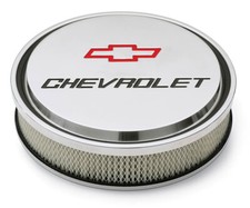 Proform 141-833 Chevy Slant Edge Polished Air Cleaner Assembly 14x3 Drop Base Proform 141-833 Chevy Slant Edge Polished Air Cleaner Assembly 14x3 Drop Base