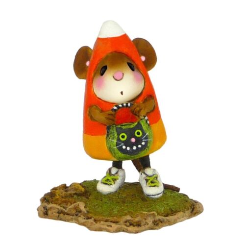 Wee Forest Folk Halloween Figurine M-464 - The Candy Corn Costume - Picture 4 of 4