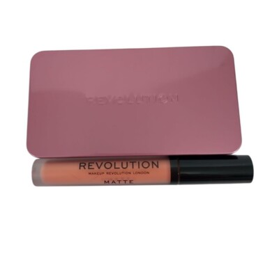 Revolution Makeup London Eyeshadow Palette & Matte Liquid Lipstick Set