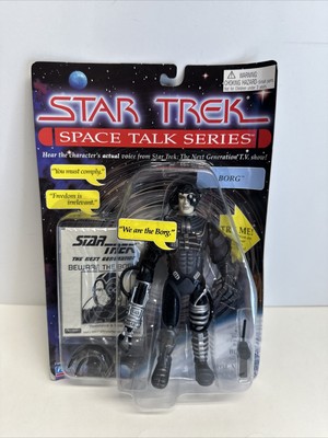 Vintage Star Trek BORG Action Figure SPEAKS Space Talk Series Playmates
