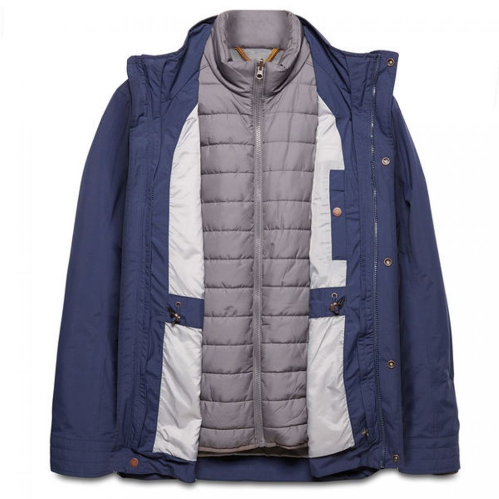 Timberland Mens (E2) Navy Mount Clay 3 