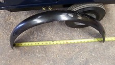 Antique Vintage Bicycle Bike Cyclist 26" 26x3 Black Rolled Front Fender