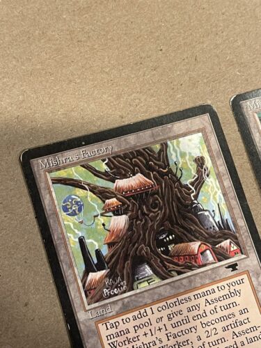 MtG Mishra's Factory (summer) & ( Spring ) ANTIQUITIES - Magic the Gathering - Picture 4 of 8