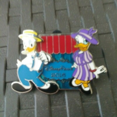 Dapper Day Spring 2016 Donald and Daisy Duck LE 4000 Authentic Disney Pin 