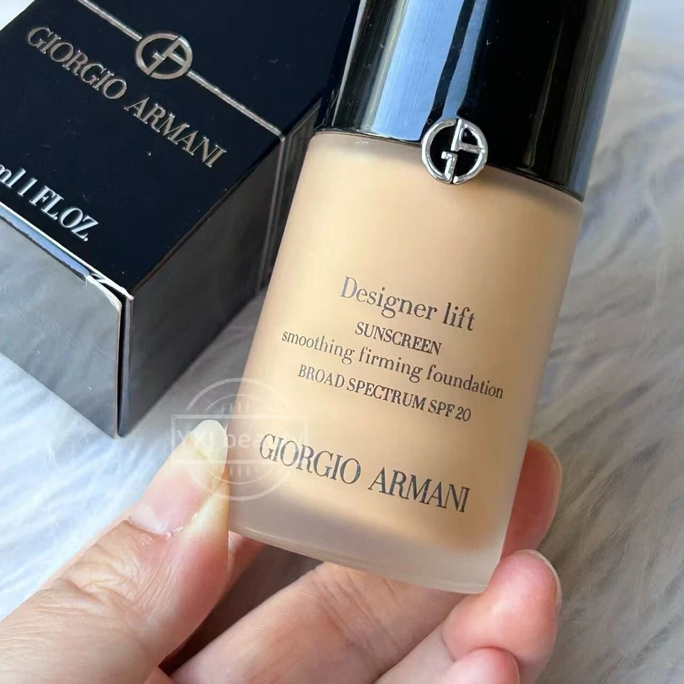 Giorgio Armani Smoothing Firming foundation SPF20~5~Full size 30ml/1oz~New Boxed - Image 2 of 4