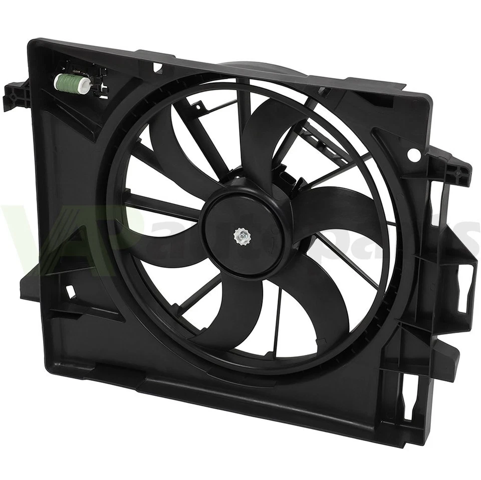 Ventilador de refrigeración del radiador para 08-16 Chrysler Town & Country 08-20 Dodge Grand Caravan Foto 4 de 4
