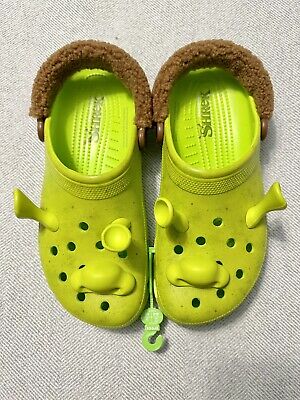 Crocs SHREK Classic Clog Lime Punch Men Size 10/W12 Confirmed