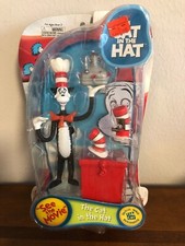 DR SEUSS THE CAT IN THE HAT MOVIE MERCHANDISE PLAY ALONG ACTION FIGURE NIB