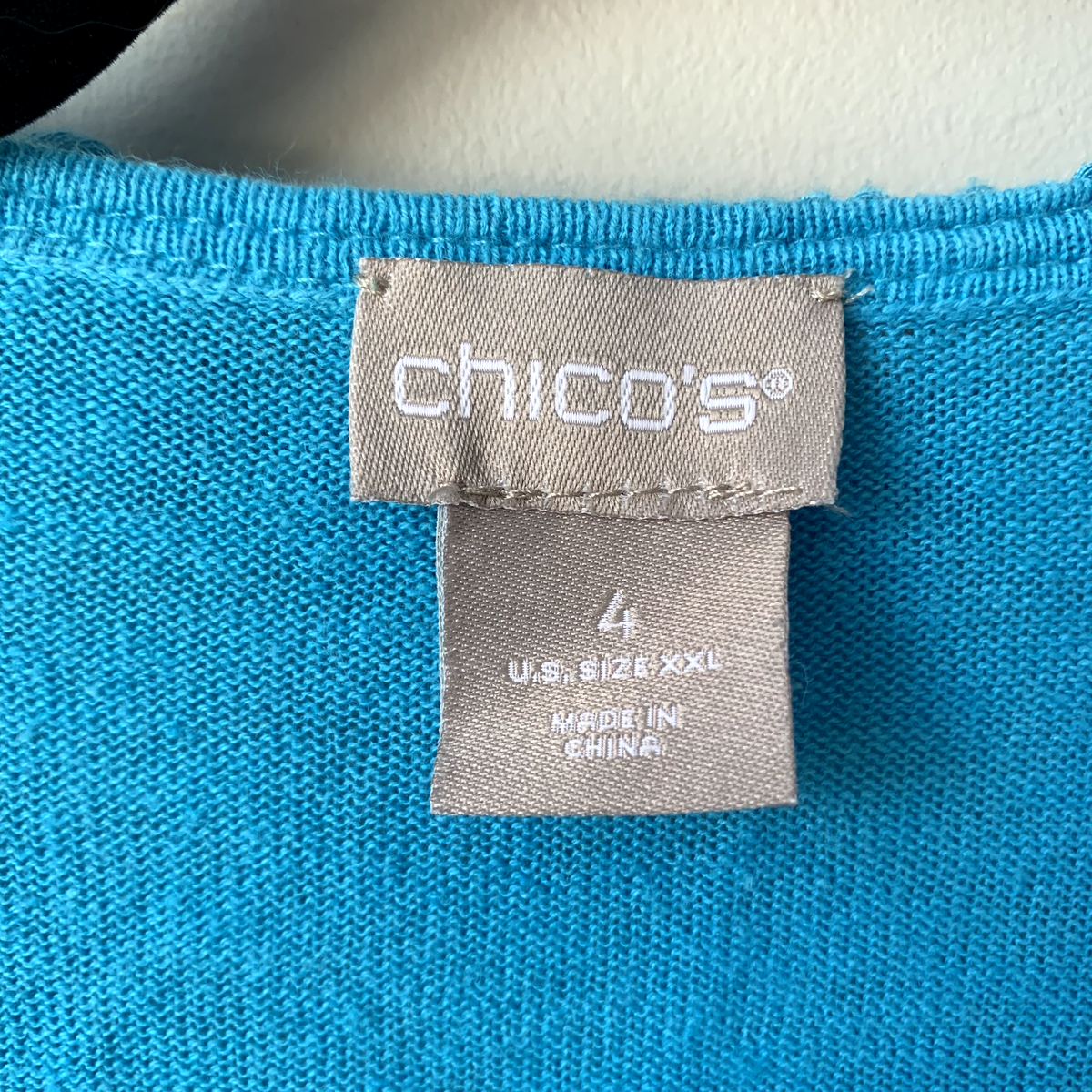 Pull cardigan ouvert Chico's neuf avec étiquettes - Taille 1