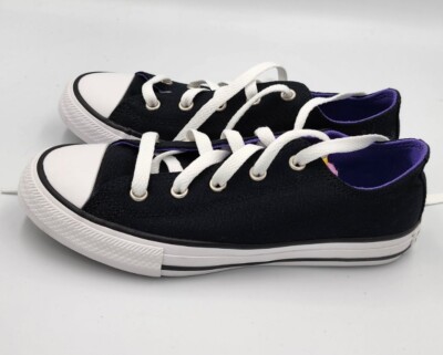 Converse Chuck Taylor All Stars Multi Tongue Ox Black (Size: 2 US YOUTH)