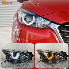 For Mazda 3 Mazda3 Axela Bm Bn Aw Switchback Led Angel Eyes Halo Rings