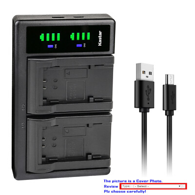 Kastar Battery LTD2 Charger for JVC BN-VG138 JVC Everio GZ-MS230AUC GZ-MS230AUS