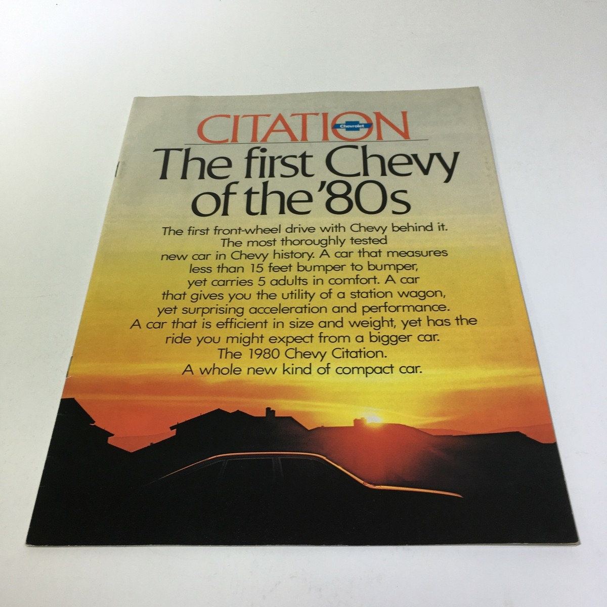 The First Chevy's of the 80's - Citation 2-Door Club Coupe Car
