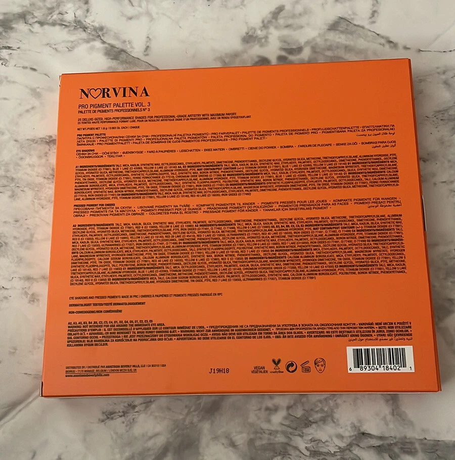 ABH Norvina Collection Pro Pigment Palette Vol. 3 - Image 2 of 4