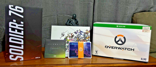 Blizzard Overwatch Collectors Edition Box Set Xbox One mit Soldat 76 Statue Limit