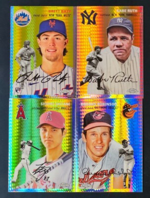 2023 Topps Chrome Platinum Anniversary PRISM REFRACTORS You Pick - 2 Card Minimu
