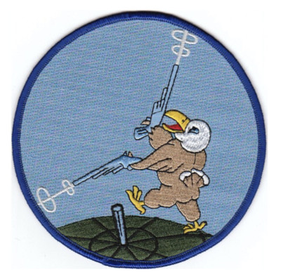 5'' AIR FORCE 186TH FIGHTER SQUADRON EAGLE EMBROIDERED PATCH