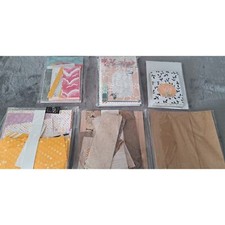 Stampin' Up Retired 6 pks opened Paper Pack Card Stock craft scrapbooking 6x6