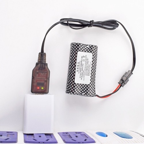 SM3P Plug Lithium Battery Charger 7.4V USB Charging Cord for Watch Twist Car - Zdjęcie 2 z 8
