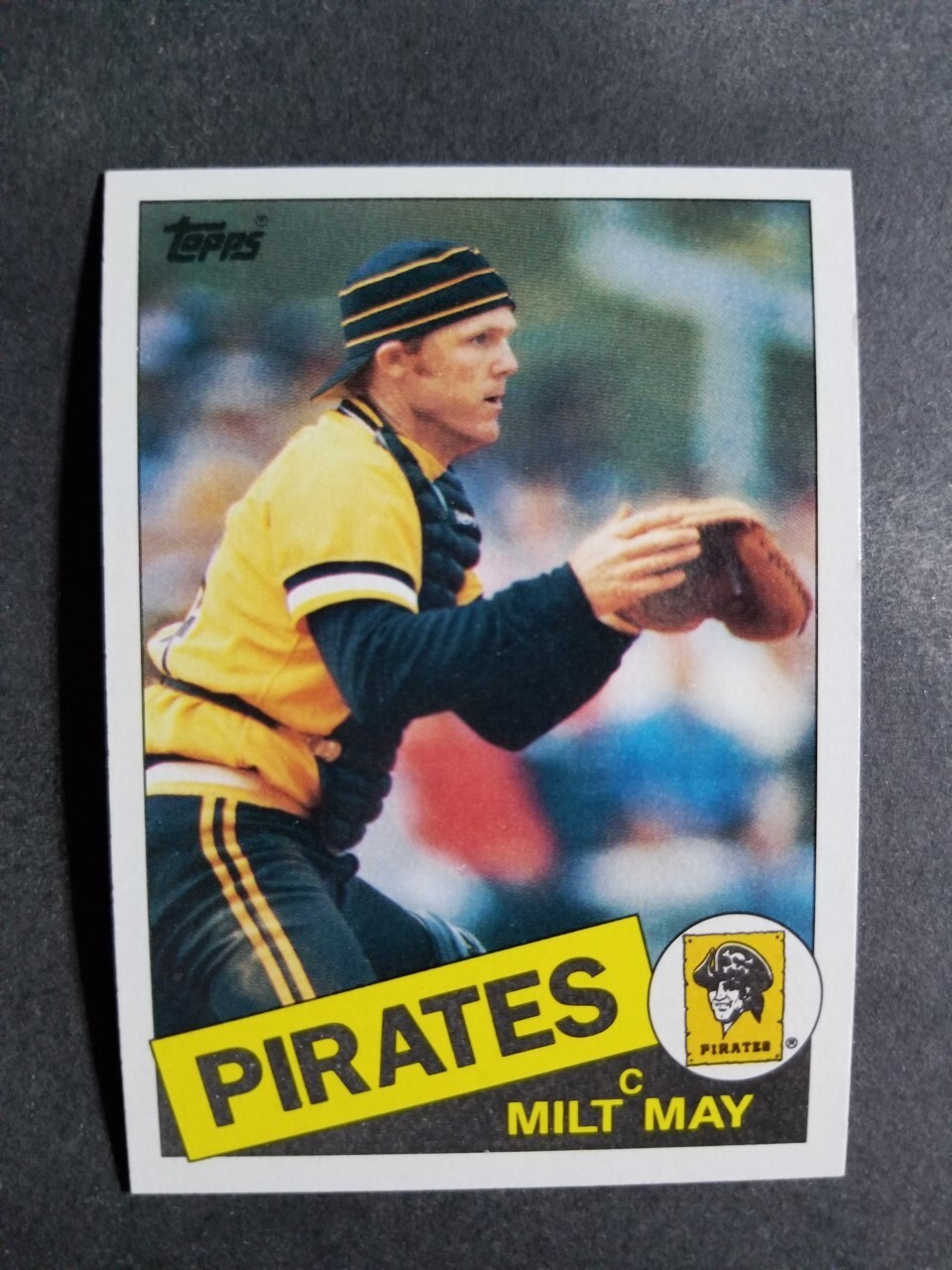 1985 Topps MILT MAY card # 509  [card 14]