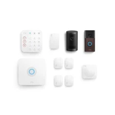 Ring Alarm 8-Piece Kit with Outdoor Cam Plus Battery and Ring Battery Doorbell