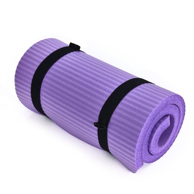 15mm Thick Non Slip Yoga Mat Gym Exercise Fitness Training Pilates