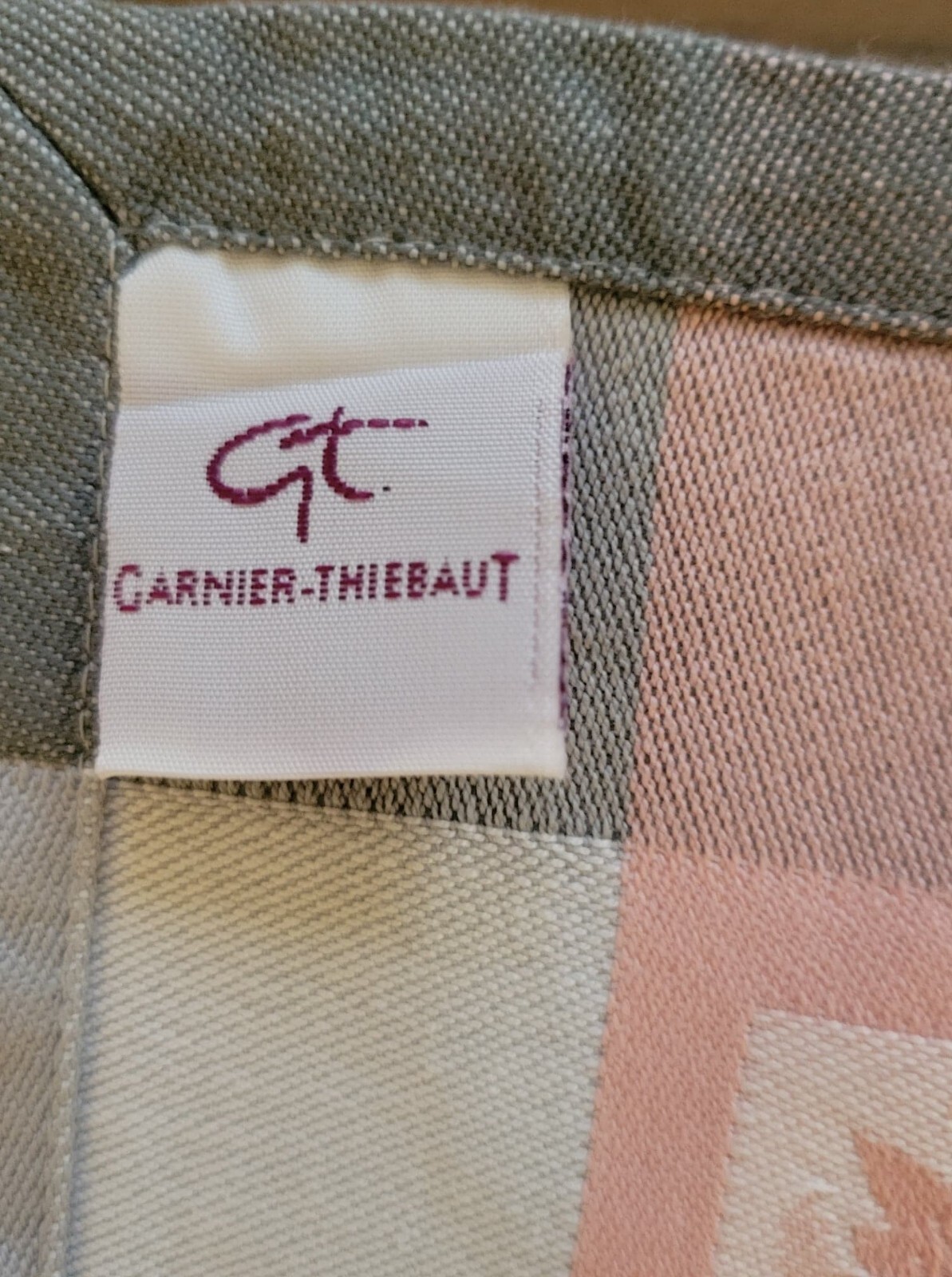 20 x 20 GARNIER THIEBAUT SET OF 3 FRENCH COTTON NAPKINS eBay