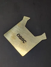 OBRC Brass Chassis Plate For OBZ V1 and V2