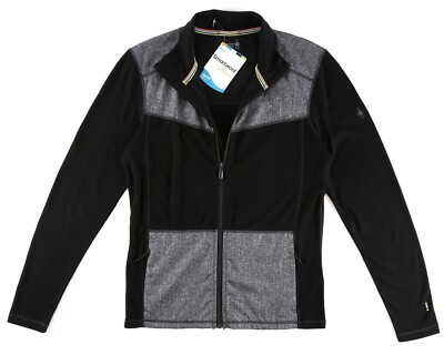 Smartwool L114315 Women's Merino 250 Sport Black Gray Jacket Size Large