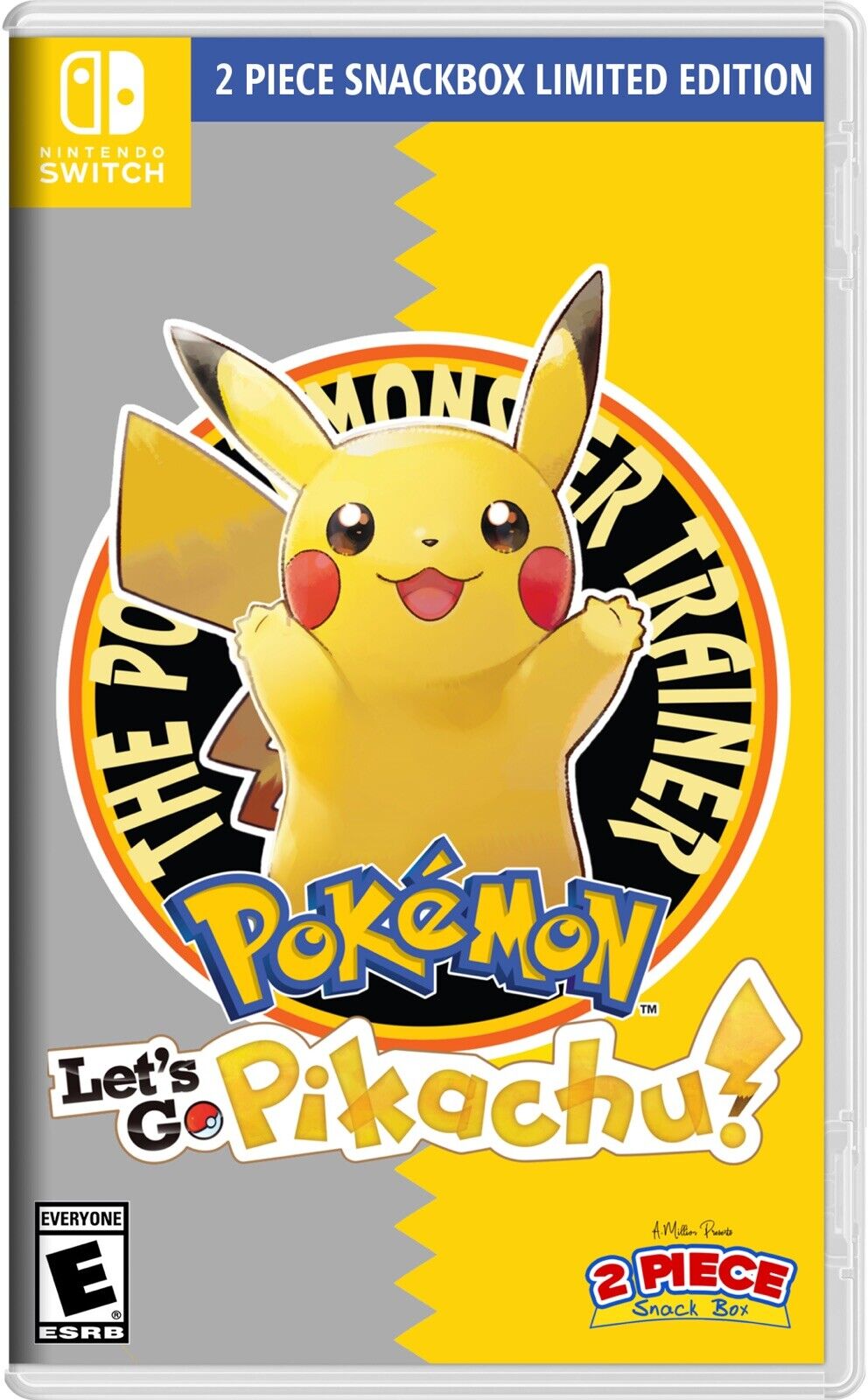 Pokémon Let's Go Pikachu Custom Nintendo Switch Boxart 