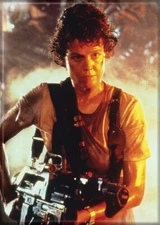 ALIENS RIPLEY FLAME THROWER POSTER MAGNET 2.5” X 3.5” NEW