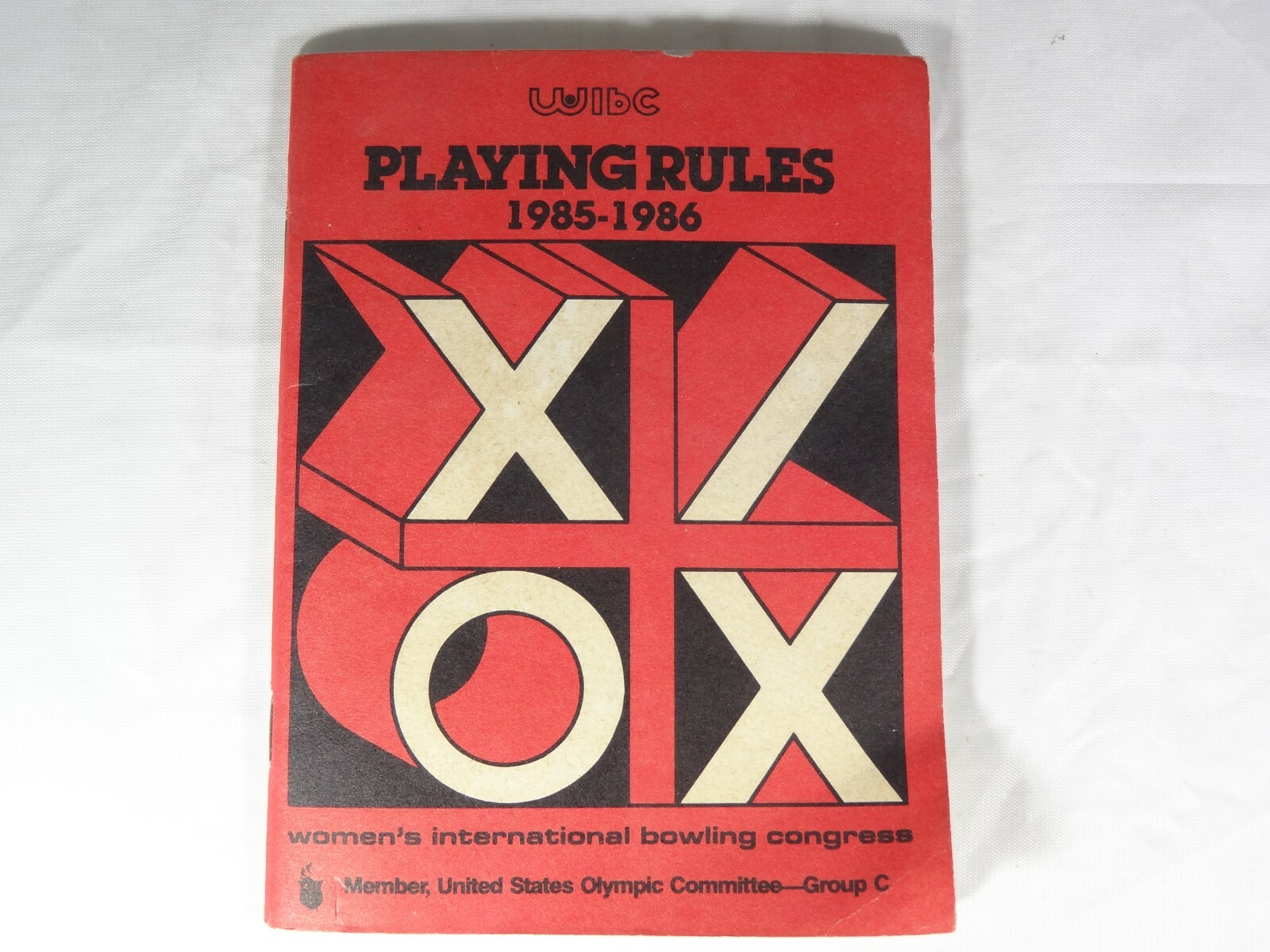 WIBC Women's International Bowling Congress 19851986 Playing Rules