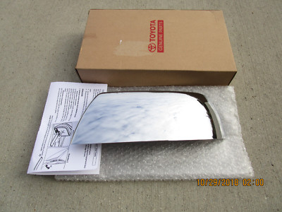 07 - 21 TOYOTA TUNDRA DRIVER LEFT SIDE DOOR MIRROR BACK CHROME COVER OEM NEW