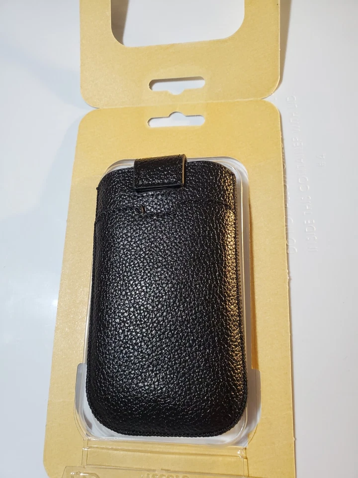 Nueva Funda de Teléfono de Cuero Artesanal Tribeca, Negra, iPhone 4S, iPhone 4, iPhone 3GS Foto 4 de 4