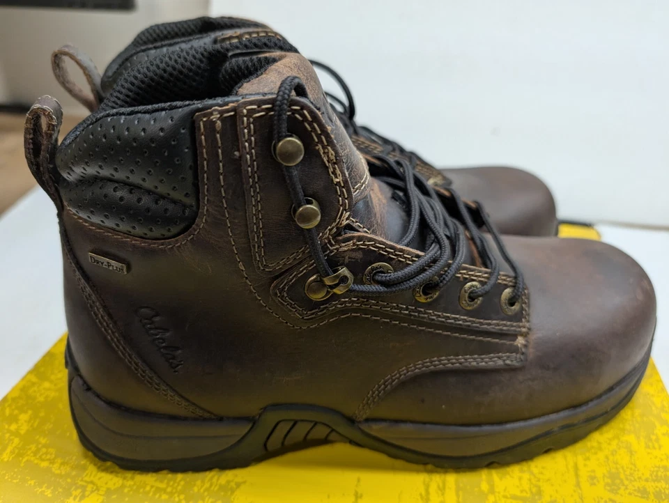Cabela's Cuello Áspero NMT Ledger Botas de Trabajo 6" Para Hombre 10.5W Marrón Impermeables Foto 4 de 4