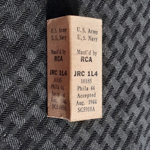 Vintage lot of (5) U.S. Army Signal Corps and U.S. Army/Navy radio tubes - Picture 9 of 13