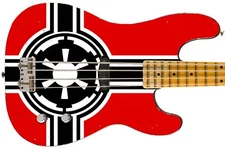 Guitar Skin Axe Wrap Re-skin Electric Bass Reface DIY New Empire Star Wars 1714