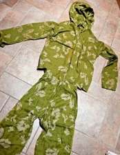Light Green Soviet Russian Army KZS Camouflage Meshy Berezka Suit USSR Size 2