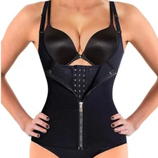 Fajas Reductoras Abdomen Estilo Colombianas Mejor Sweat Vest Body Shaper Gym Top