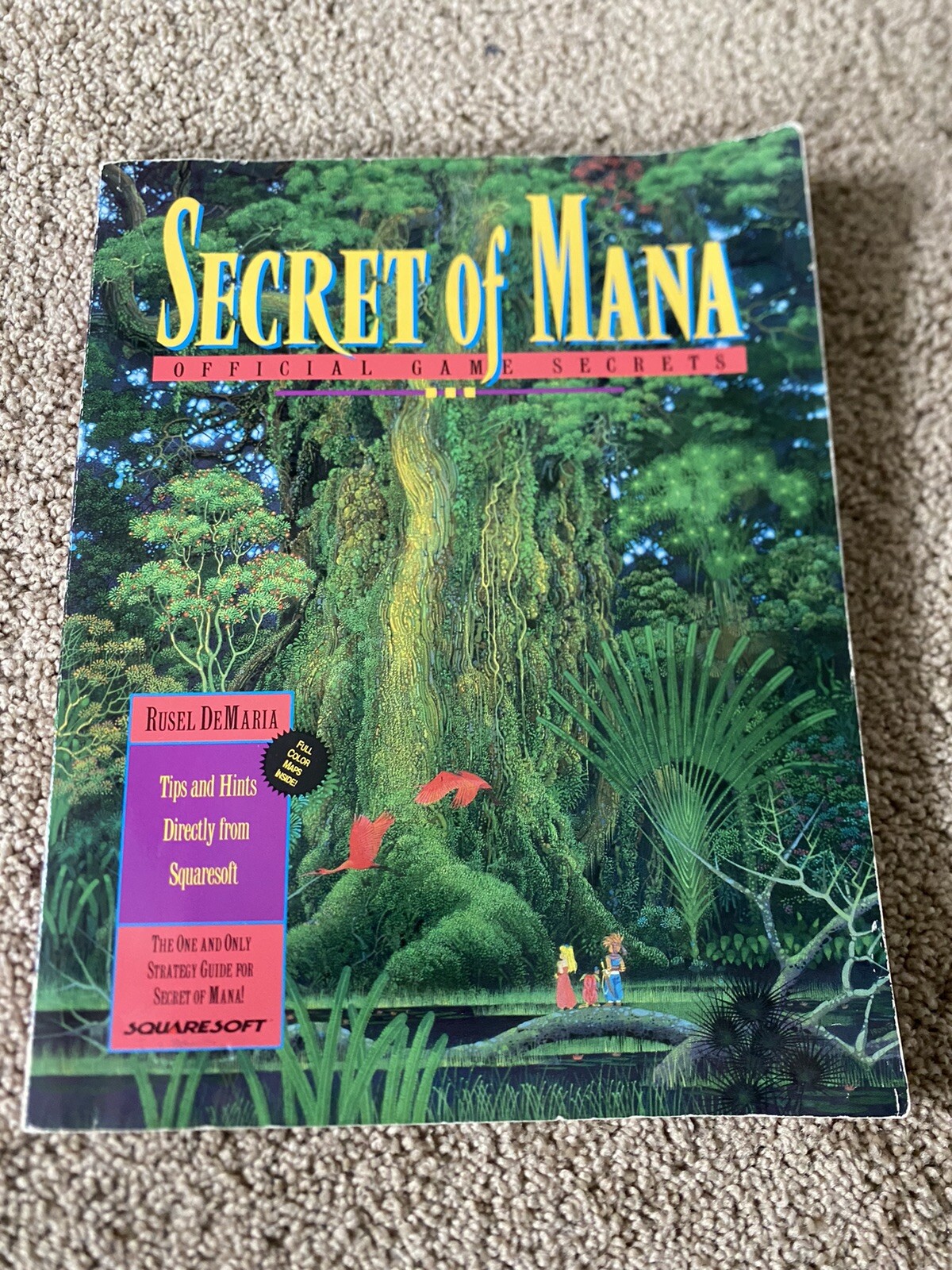 Secret of Mana Official Game Secrets Super Nintendo Strategy Players Guide, Form | eBay