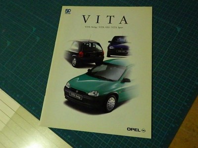OPEL VITA Japanese Brochure 1995/03 E-XG140 X14(XE) E-XG160 X16(XE)