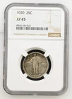 1920 United States Standing Liberty Quarter 25c NGC XF 45