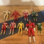 Vintage Mighty Morphin Power Rangers - 9 Action Figure LOT Various Conditions