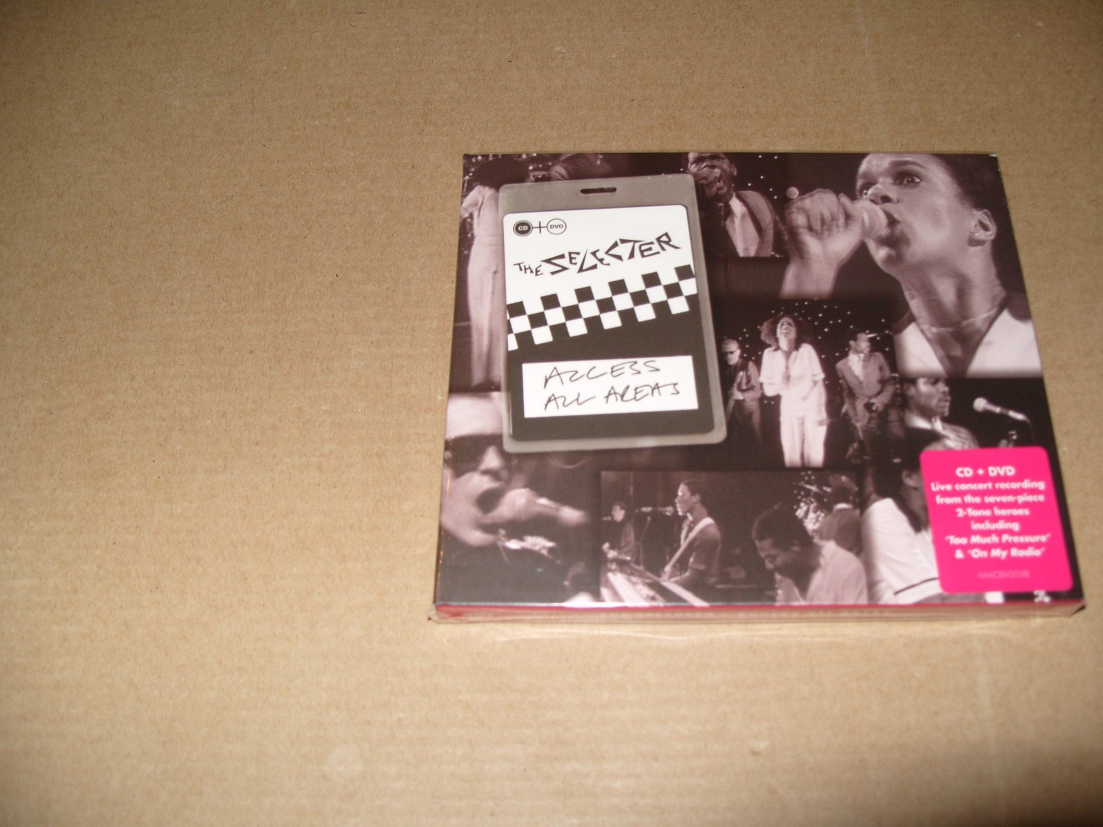 Access All Areas by The Selecter (CD & DVD, 2015) NEW AND SEALED (L.S.)