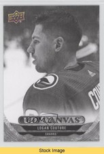 2024-25 Upper Deck Series 1 UD Canvas Black & White Logan Couture #C-9 READ 1mi6