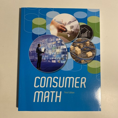 #ad # BJU Press Consumer Math Student Text 3rd Edition $39.99