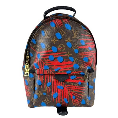 Auth LOUIS VUITTON Monogram Jungle Dot Palm Springs PM Backpack M41980 - z8716