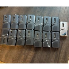 Lot of 15 Sanyo TRC-680MC MicroCassette Recorders PARTS ONLY Vintage